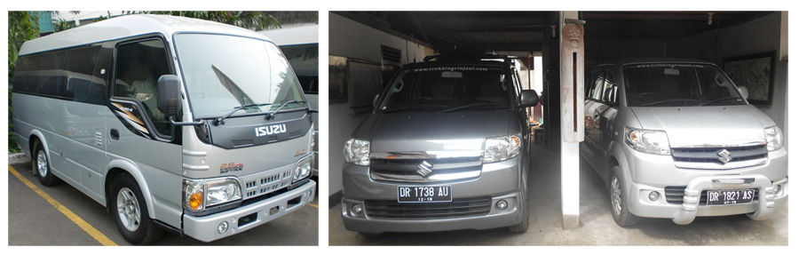 Our transport private transfer and shuttle services - Lombok Island Indonesia