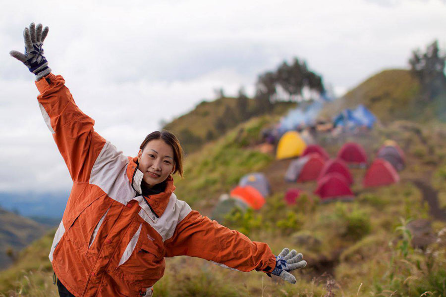 Hiking Mount Rinjani