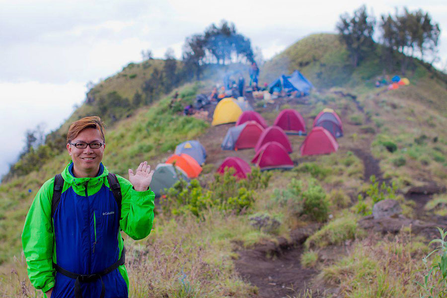 Hiking Mount Rinjani